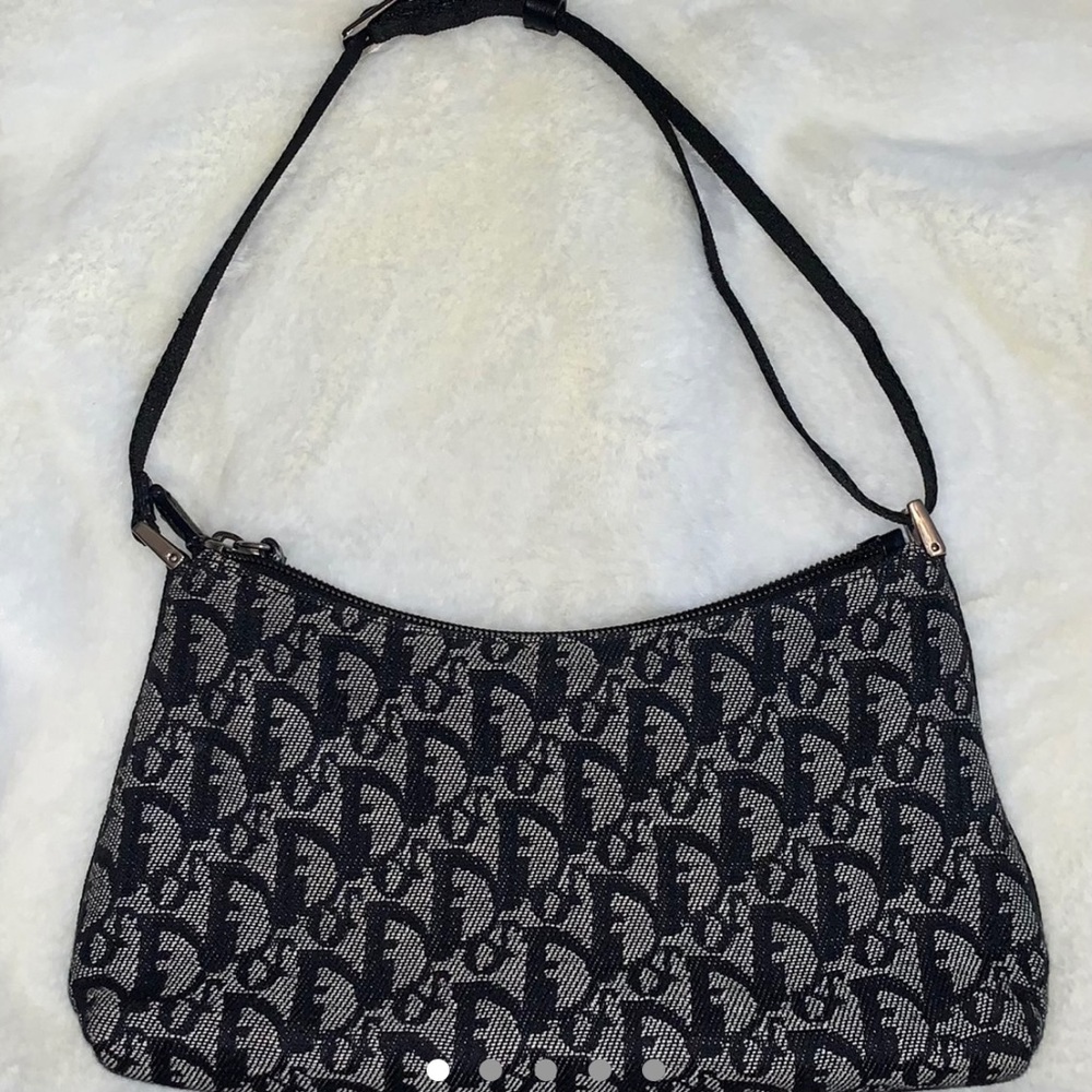 (SOLD) Black Trotter Dior Shoulder Bag